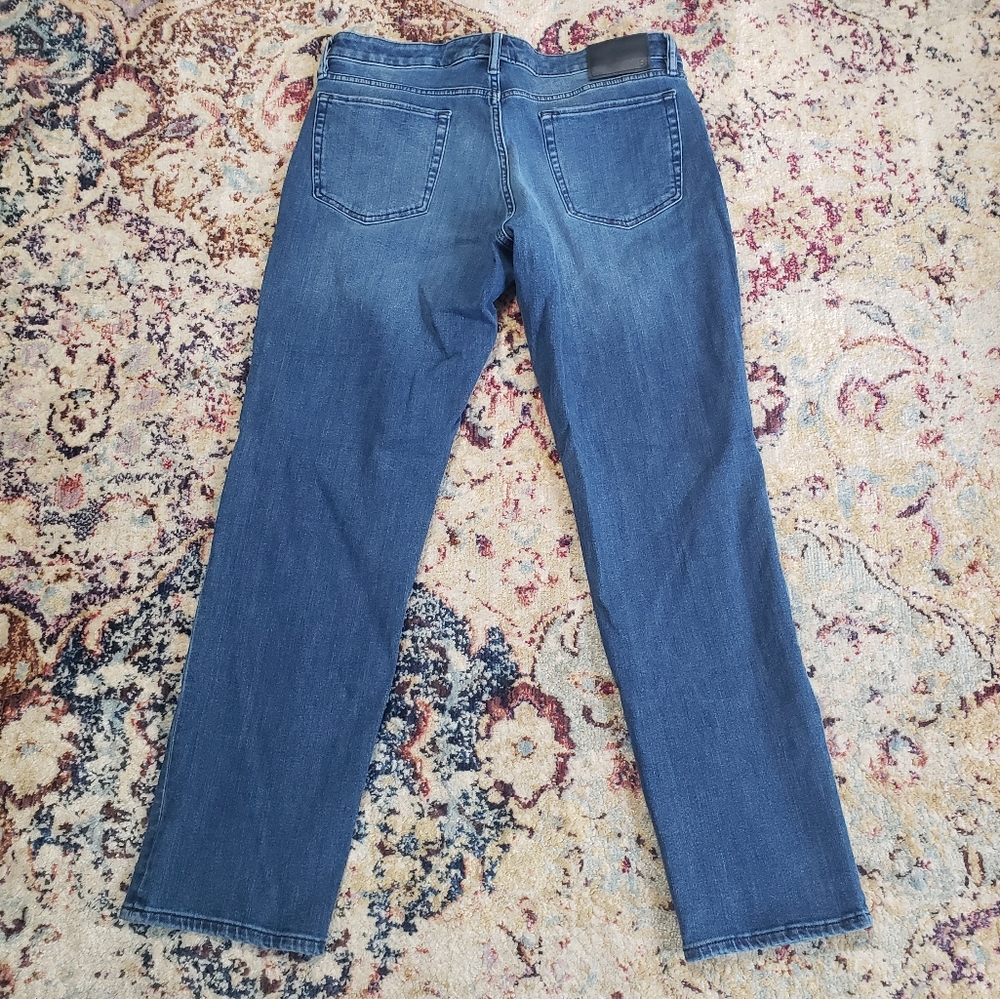 Bonobos Jeans Straight Fit Blue Stretch Denim Size 35 x 32*